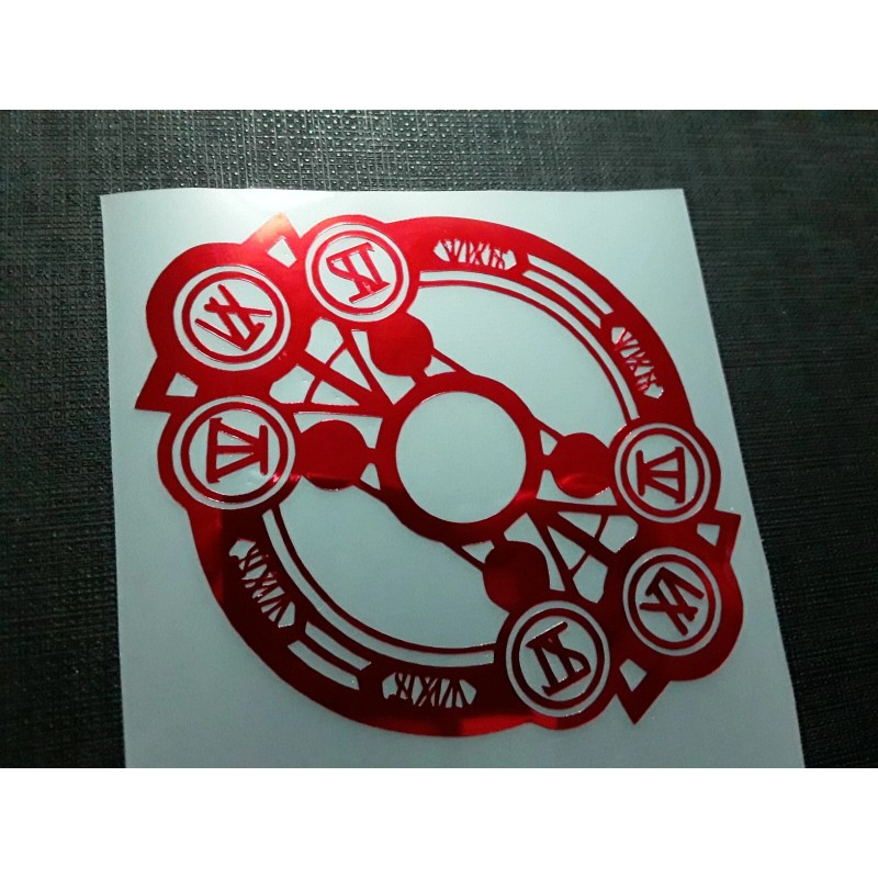 Gremory Rias High School DxD Attack Symbol Sticker Vinyl Decal