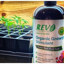 Organic REV Liquid Plant Food 16 Ounce for Healthier Plants