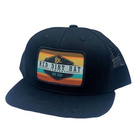 Red Dirt Hat Co. Youth Red Dirt Roam Free Sunset Patch Cap