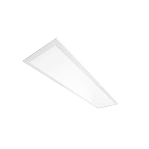 1x4’ RAB LED Drop Ceiling Light Panel - Edge-LIT Lighting | 30W | 3289 Lumens | 3000K - Dimmable & Easy Installation EZPAN1X4-30Y/D10