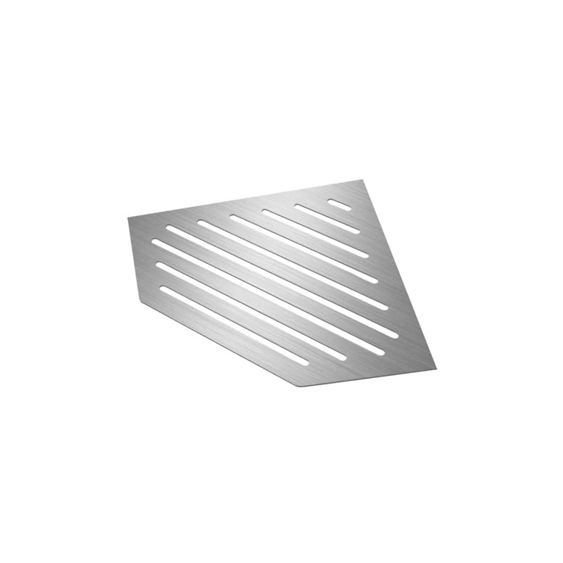 FLIESENProfi.de Shower Shelf No Drilling Diamond Stripes Shower Shelf for