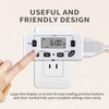M EGA MEGACUBE 7 Day Programmable Digital Timer Outlet, Indoor