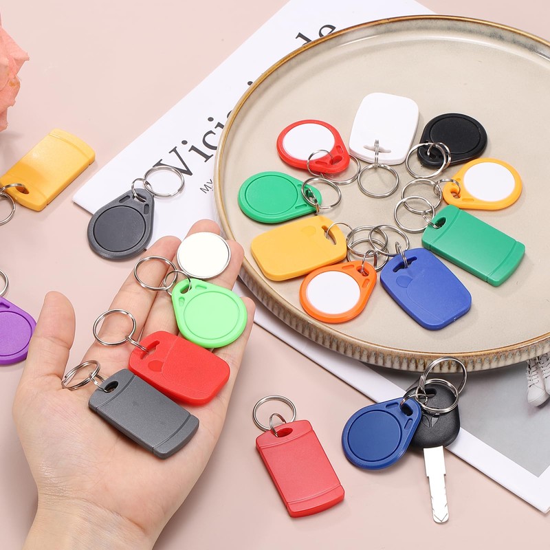PATIKIL 10 Pack 13.56MHz CUID Rewritable Smart Key Fob Duplicates