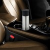Relaxdays Stainless Steel Water Bottle, 400 ml, Leak-Proof, Cold &