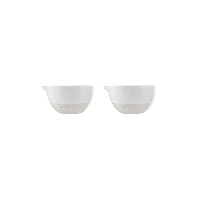 Artisan Street White Set of 2 Prep Bowls