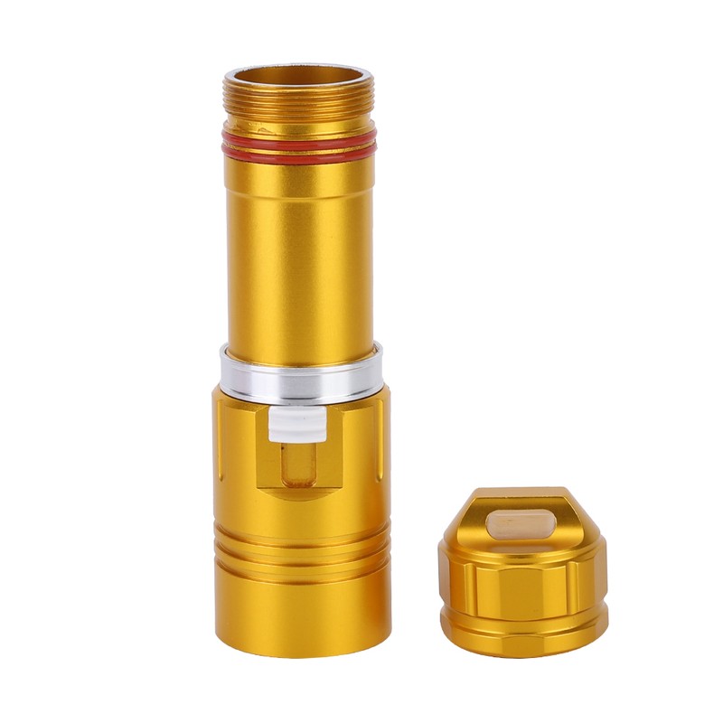 L2 LED Flashlight Torch 100M Diving Waterproof for Camping Stepless