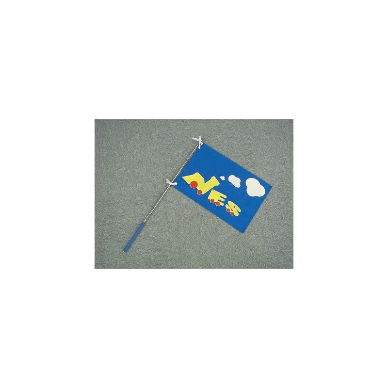 ハンディポールＢ72cm（ガイド用手旗ポール）