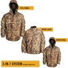 HOT SHOT Men’s 3-in-1 InsulatedRealtree Max 7 Camo Hunting Parka,