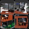 NETEHU Romance Films Fans Architecture Blocks，House Building Set House Present