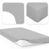 Jacobson Jersey Fitted Sheet, Cotton Bed Sheet (140 x 200