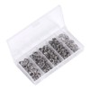 Ejoyous Fishing Split Rings Split Rings Stainless Steel 200 Pieces