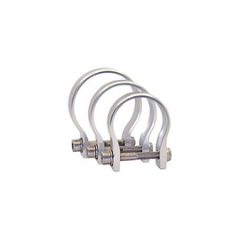Axia Alloys MODCL.875-C 0.875 Cage Strap Clamp- Clear