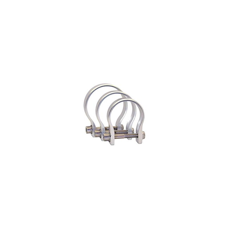 Axia Alloys MODCL.875-C 0.875 Cage Strap Clamp- Clear