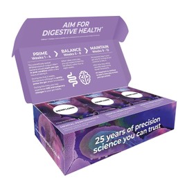 Zenflore 12 Week Plan - by PrecisionBiotics - Probiotics Supplement with Unique Bifidobacterium Longum Bacteria Strain 1714 + Vitamin B6 and B12 - for Mental Performance - 90 Capsules