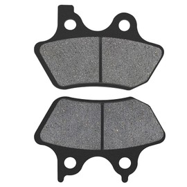 AHL Front & Rear Brake Pads Set for Harley FLHTCU-I Electra Glide Ultra Classic/FLHRCi Road King Classic/Touring FLHT 2000-2007 Dyna FXDLi Dyna Low Rider (Spoke Wheels) 2006 (Semi-metallic)