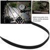 Create idea Pack of 2 Black Rubber Record Straps for