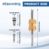 Mtsooning 17PCS Air Conditioning Valve Core Kit,R134a Refrigeration Valve Core