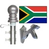 3x5 South Africa Flag and Flagpole Set International 3x5 foot