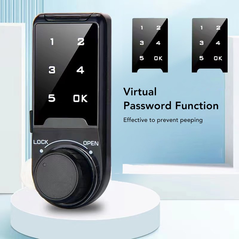 Touch Keypad Lock Passward High Sensitivity Multifunctional 30mm for Drawer