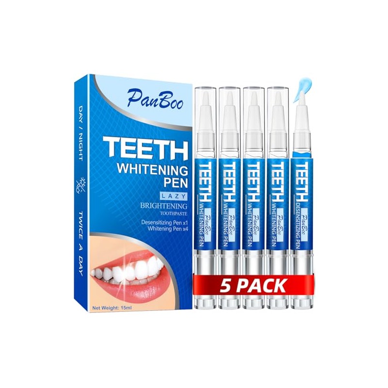 Teeth Whitening Pen, Use Twice a Day Up to 1-6