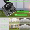 URTBST LED Spotlight with Motion Sensor Outdoor, 50 W, 5000