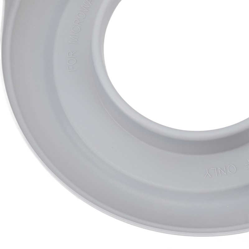 Microwave Cool Plate Spill Proof Microwave Bowl Carrying Tray with