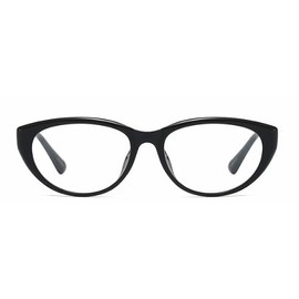LUXE Blue Light Blocking Glasses for Men and Women Gaming Computer Oval Frame Anti-Fatigue Ultralight Optical Eyewear Brown