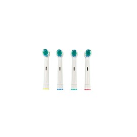 Electric Toothbrush Replacement Heads, 4-Pack, Compatible with Oral-B, Soft Dupont Bristles