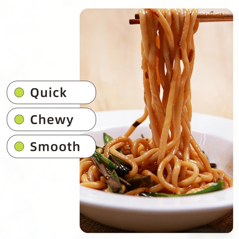 Udon Noodles - Thick & Chewy, Quick for Soup &