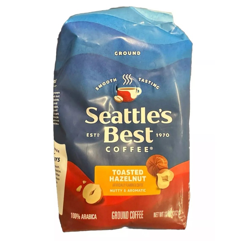 Seattle's Best Toasted Hazelnut Flavored Ground Coffee 12 oz