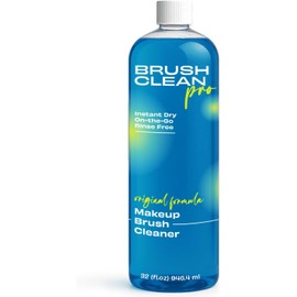 Limpiador Original De Brochas De Maquillaje - Limpiador Profesional Para Brochas De Maquillaje - Fórmula De Secado Rápido Y Sin Enjuague - Elimina El Maquillaje Resistente Al Agua, 946