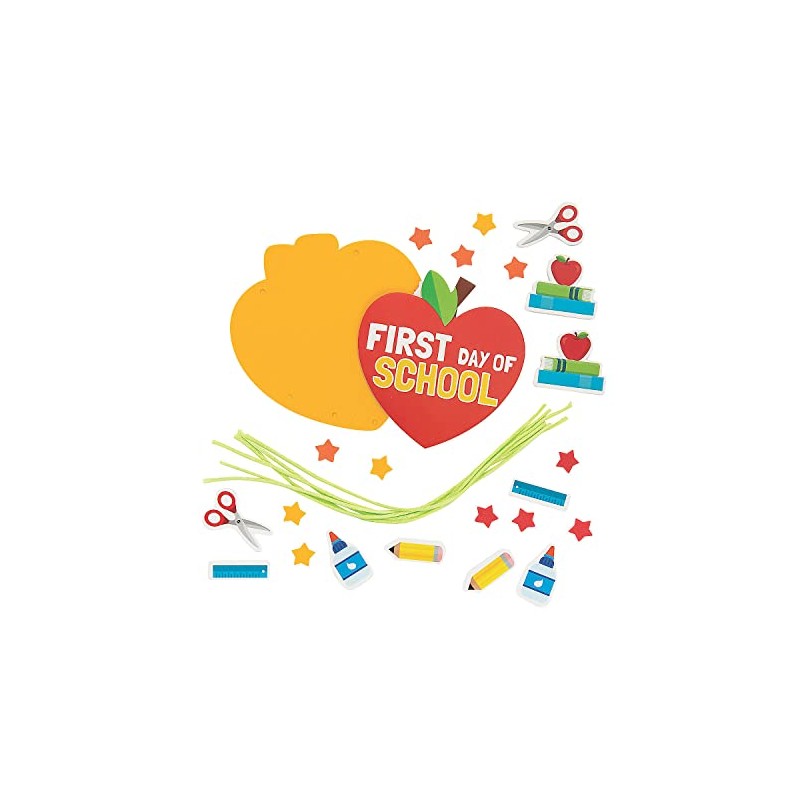 Fun Express First Day of School Mobile Craft Kit -