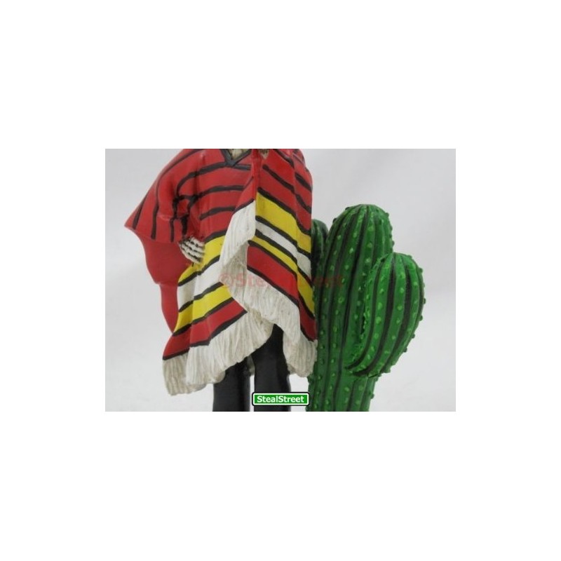 Dod Bandito Mexican Bandit with Cigar Skeleton Outlaw Sculpture