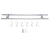 Stainless Steel Magnetic Knife Holder Wall Mounted Double Bar Kitchen