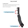 DarSeity Low Profile Mount Hood Hinges Ditch Light Brackets for