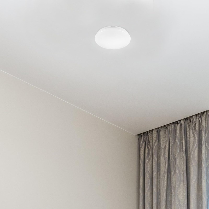 Ceiling Light Cover Replacement Clip-on for Ceiling Mounted Fixture, Mushroom