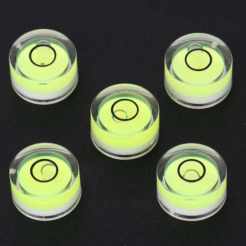 Bubble Level Measuring Tools, Akozon Pack of 5 15 mm