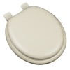 Bath Décor 6Q1R2-01 Premium Soft Toilet Seat with Wood Core