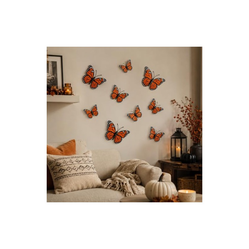 Dia De Los Muertos Decorations- Decoraciones artificiales de mariposa