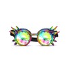 DPLUS Kaleidoscope Goggles - Steampunk Goggles with Spike Prism Steampunk