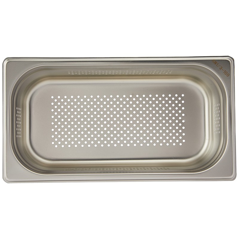 Saro Budget Line Gastronorm Container 1/3 GN Perforated Depth 100