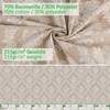 Fabric Tablecloth, Textile Table Linen, Cotton Polyester, Washable, Plain Ornamental