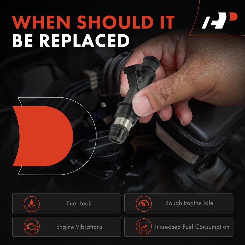 A-Premium 4 Holes Set of 4 Fuel Injectors Compatible with