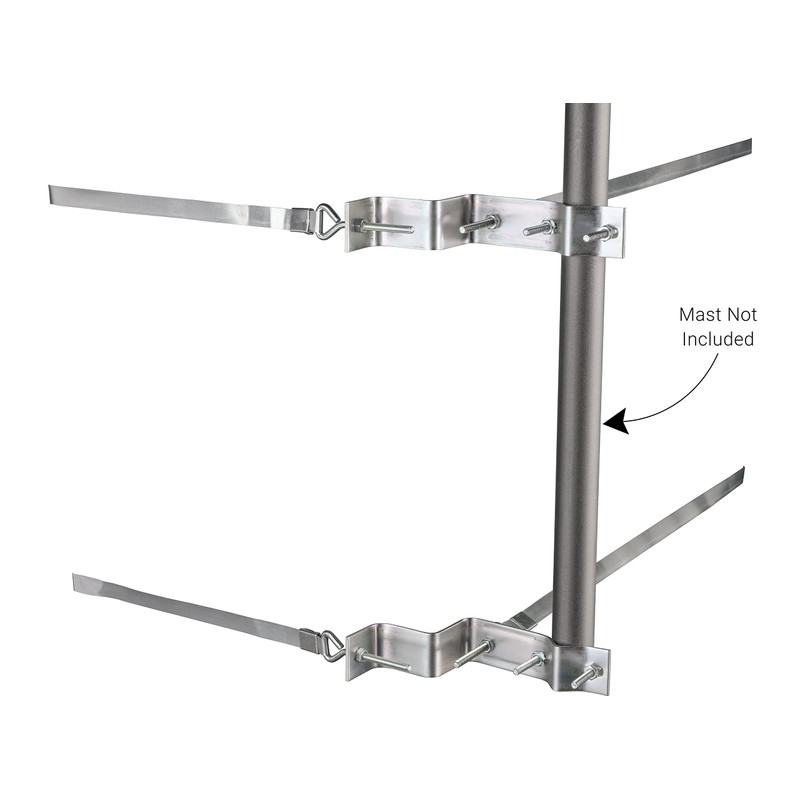 Channel Master CM-3080 Antenna Chimney Mount, 1 Pair