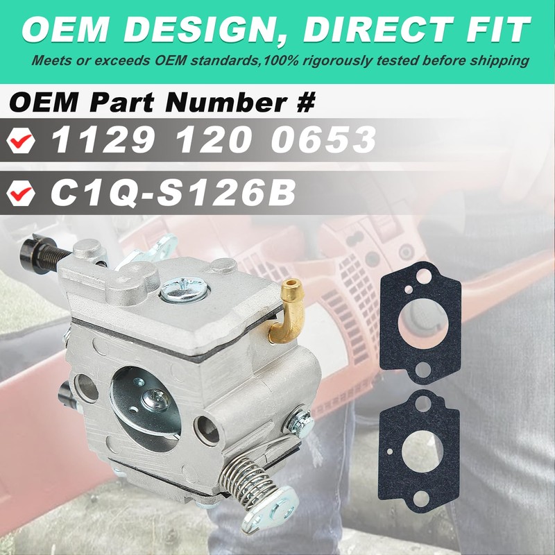 ADEFOL Carburetor for Stihl 020, MS 200 Chainsaw, Carb Engine
