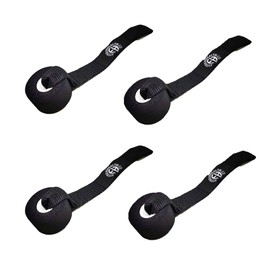 Fitness Health Advanced Resistance Band with Door Anchor - Supports up to 200 lbs - Ideal for Home Workout, Gym - 4.5cm Width x 17cm Length (4)