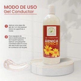 Gel Conductor De Árnica Facial & Corporal Aparatología 1 L