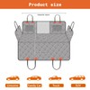 Back Seat Extender for Dog, 52 * 62 Seat Cover