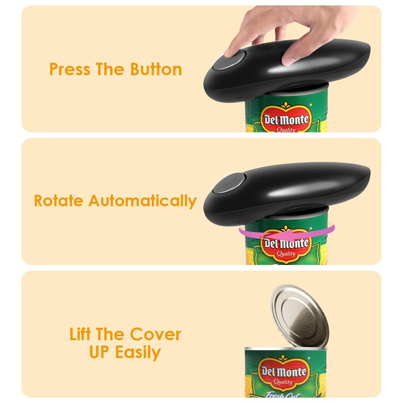 Electric Can Opener, Restaurant can Opener, Smooth Edge Automatic Electric
