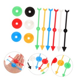 FELTECHELECTR Board Game Arrows Pcs Plastic Rotating DIY Turntable Toy Accessory for Parties Exhibitions
